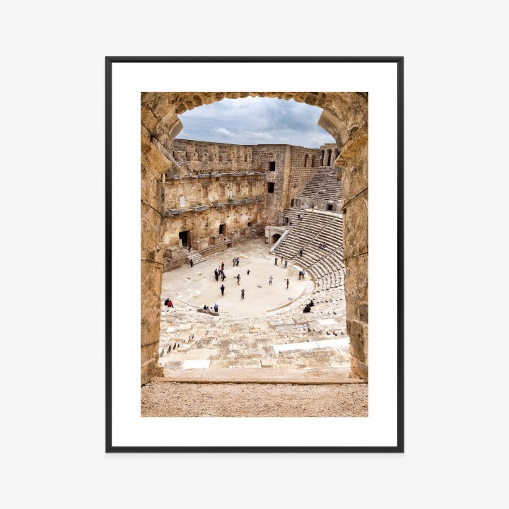 Plakat Architektura Starożytnej Świątyni