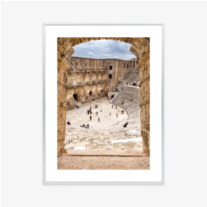 Plakat Architektura Starożytnej Świątyni