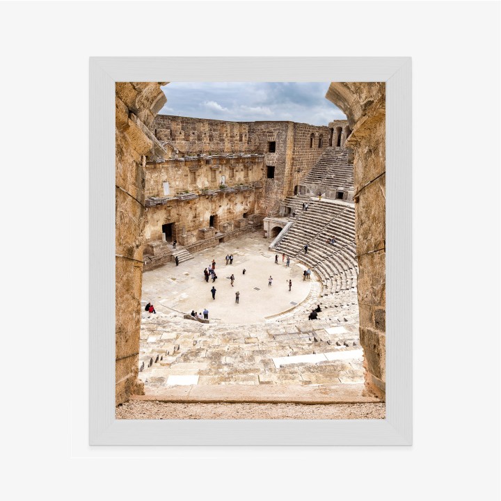 Plakat Architektura Starożytnej Świątyni