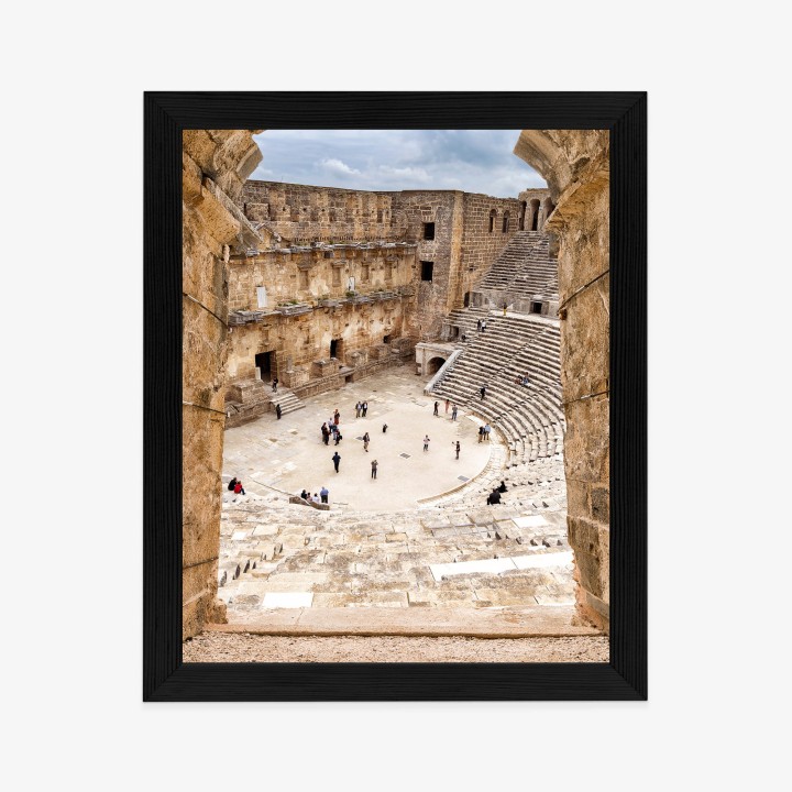 Plakat Architektura Starożytnej Świątyni