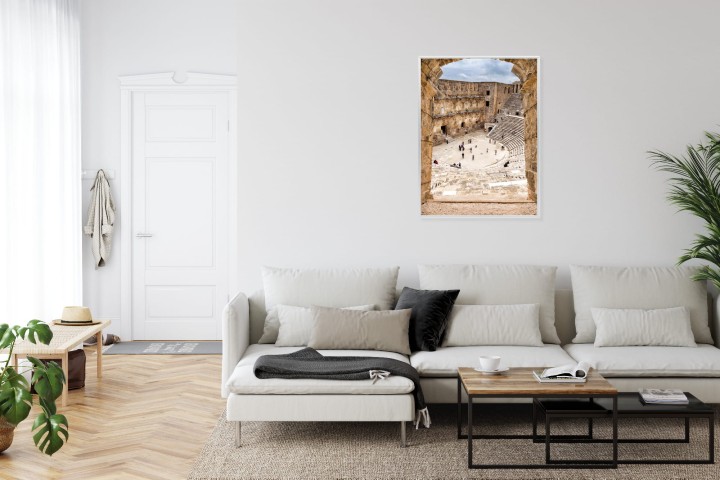 Plakat Architektura Starożytnej Świątyni