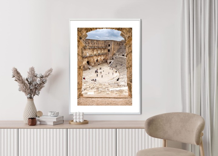 Plakat Architektura Starożytnej Świątyni