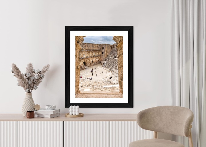 Plakat Architektura Starożytnej Świątyni