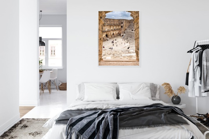 Plakat Architektura Starożytnej Świątyni