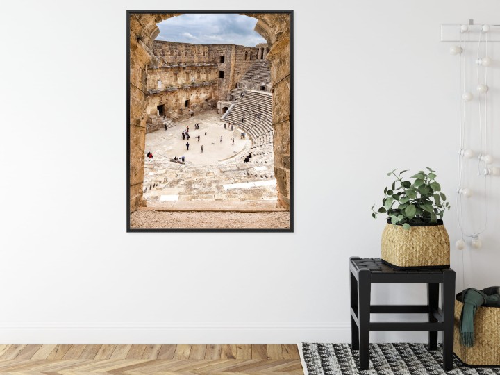 Plakat Architektura Starożytnej Świątyni