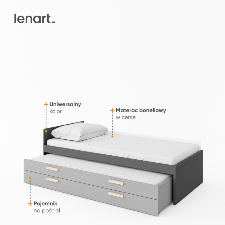 szuflada z materacem