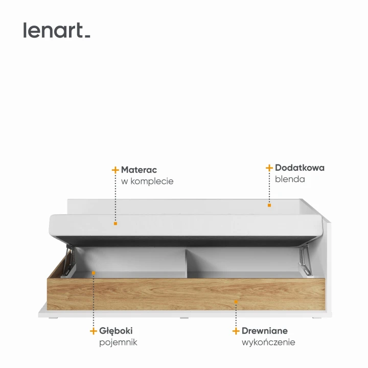 tapczan młodzieżowy