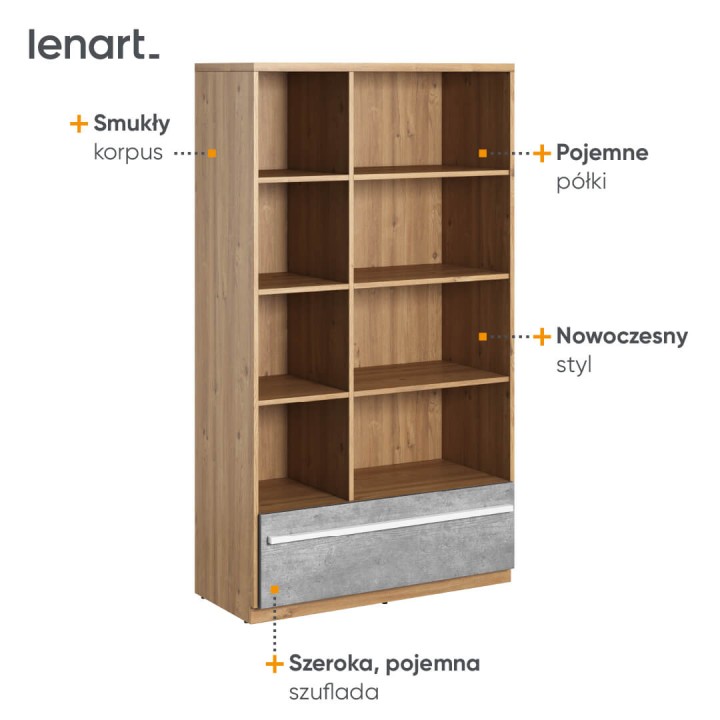 regał 90 cm