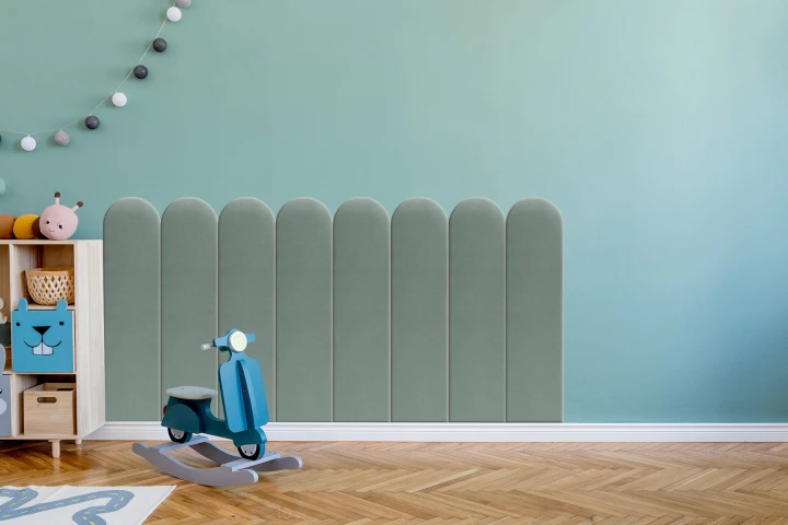 Panel Tapicerowany Miętowy 20cm