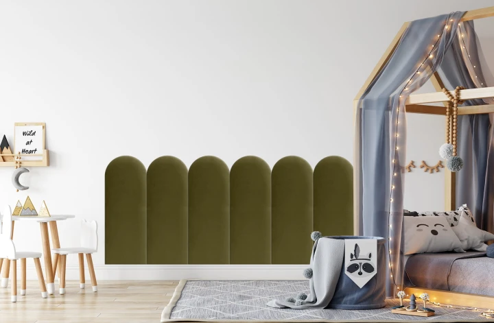 Panel Tapicerowany Khaki 30cm